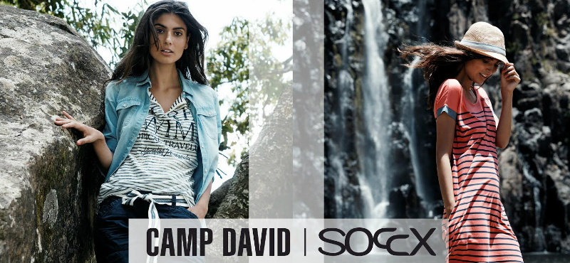 Новая летняя коллекция Soccx в Camp David