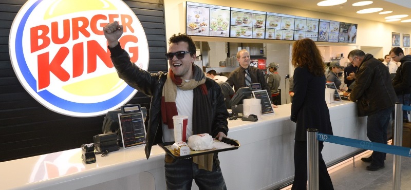 Пей сколько хочешь в Burger King