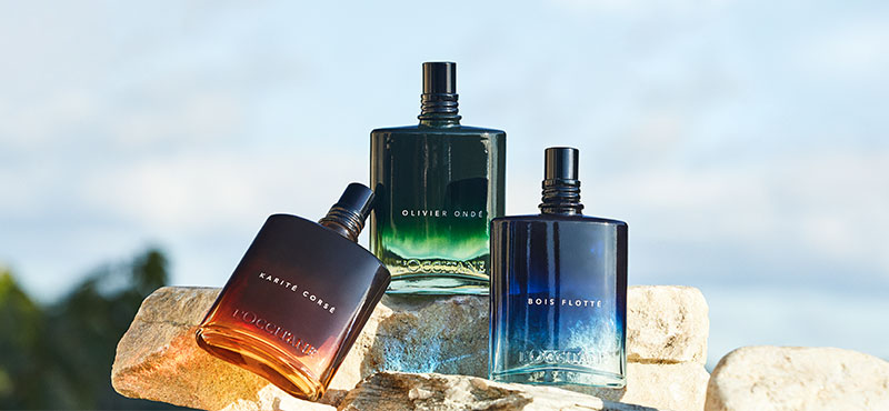Три новые парфюмерные вселенные для мужчин в L'Occitane