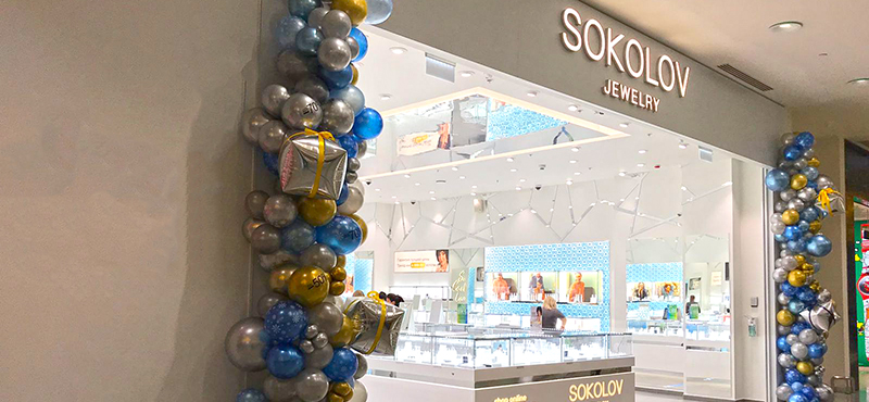 Открылся эксклюзивный магазин SOKOLOV