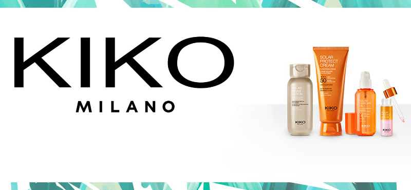 Скидки 50% на солнцезащитные средства в Kiko Milano