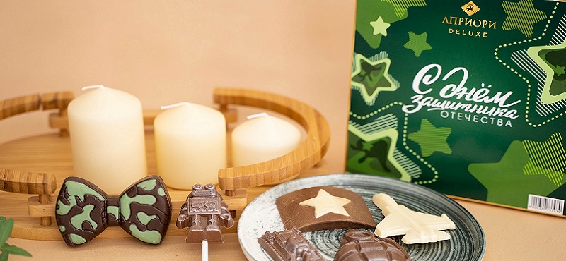 Весенняя коллекция шоколадных подарков в «Верность качеству»